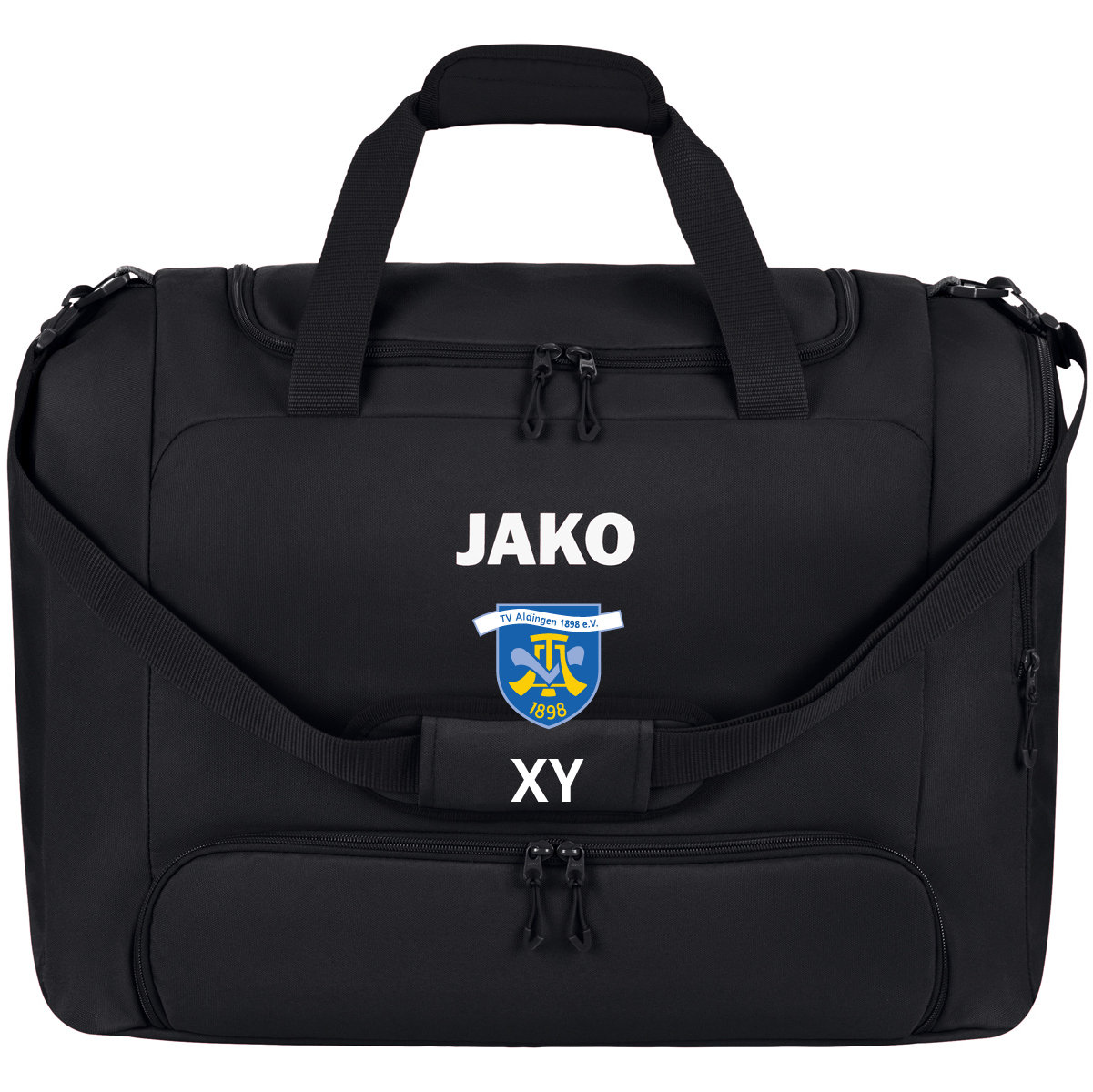 JAKO Sporttasche One mit Bodenfach inkl.Wappen (Initailen optional)
