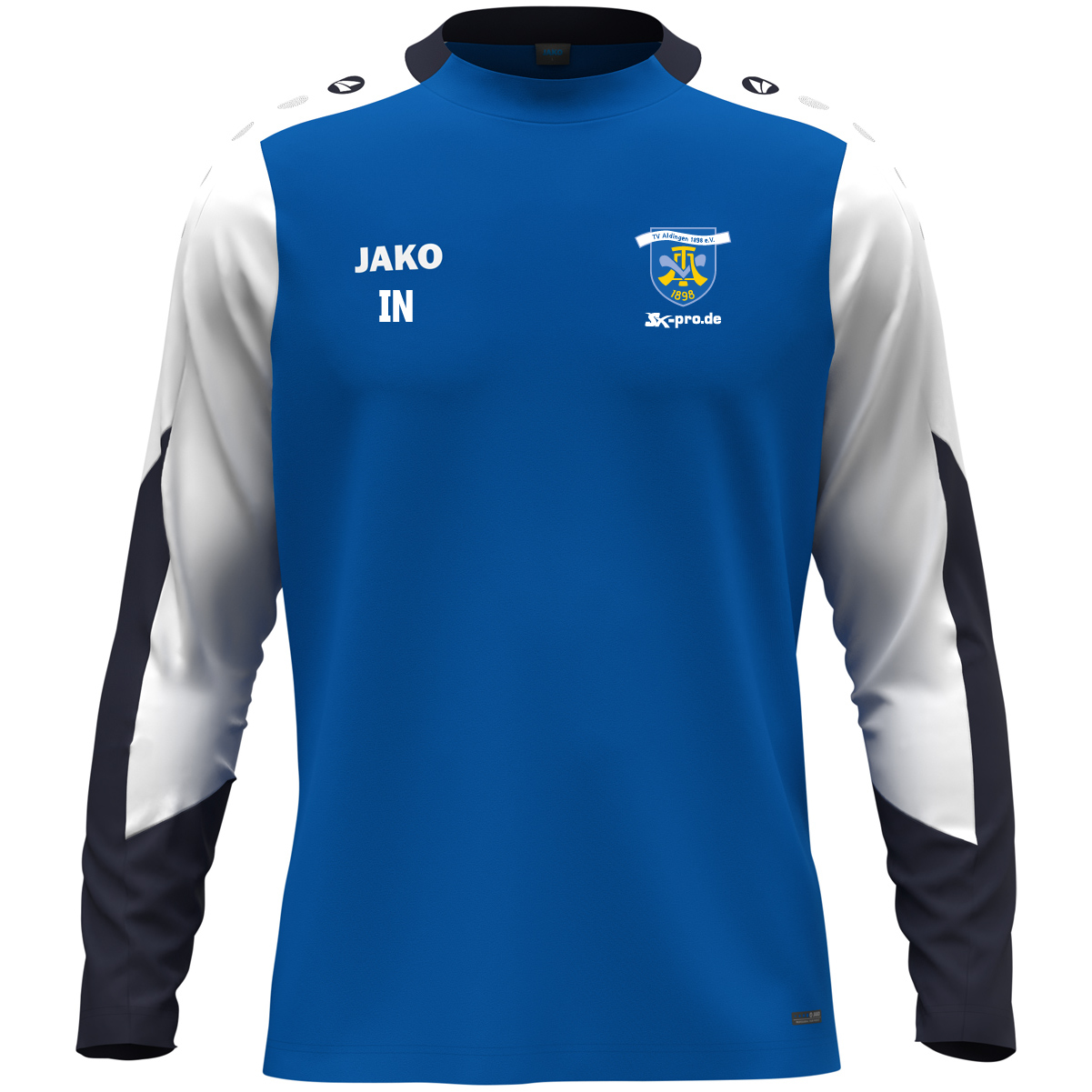 Longsleeve Dynamic inkl. Wappen und Vereinsname (Initialen optional)