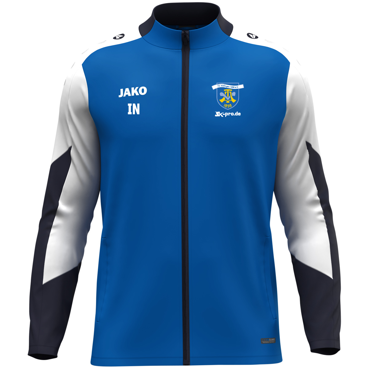 Polyesterjacke Dynamic inkl. Wappen und Vereinsname (Initialen optional)
