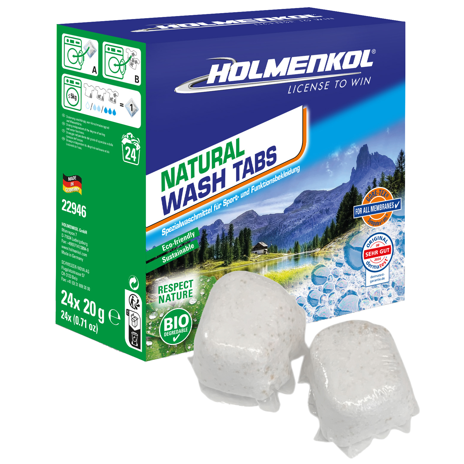 Natural Wash Tabs