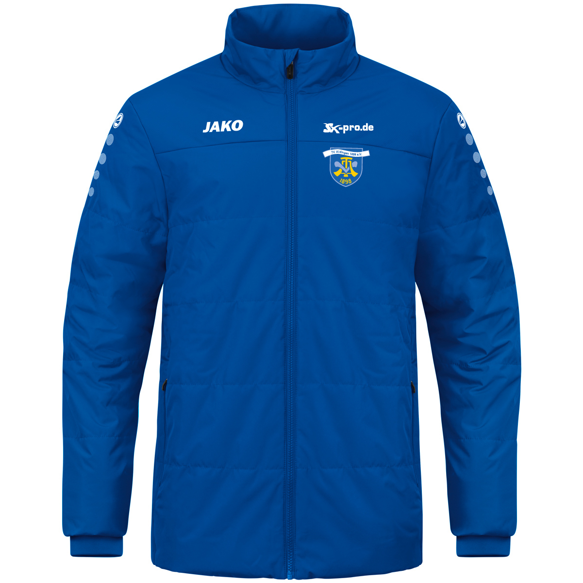 JAKO Coachjacke Team inkl.Wappen und Vereinsname (Initialen optional)