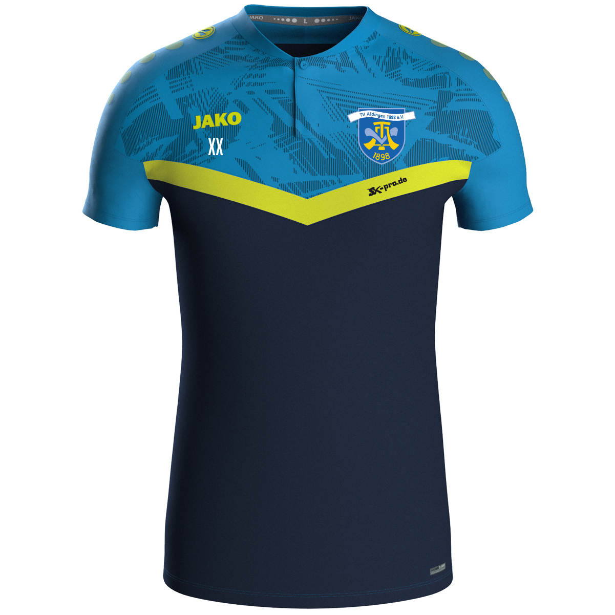 JAKO Polo Iconic inkl.Wappen und Vereinsname (Initialen optional)