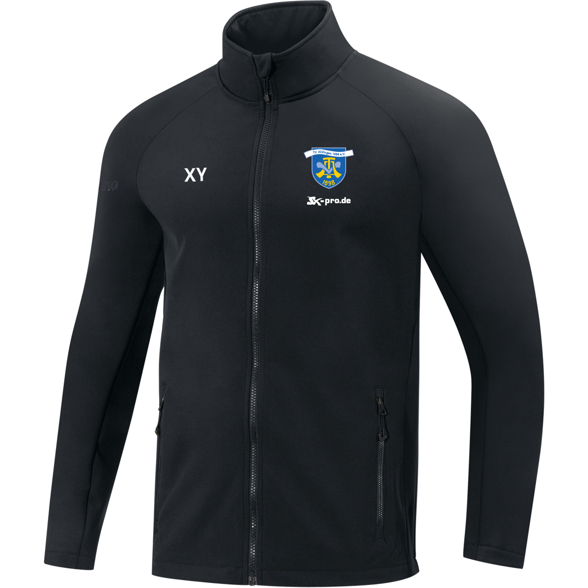 JAKO Softshelljacke Team inkl.Wappen (Initialen optional)